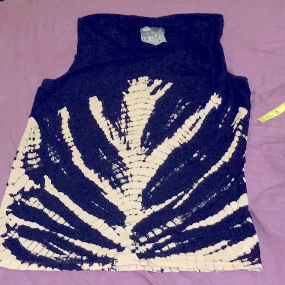Young fabulous & broke tie dye top